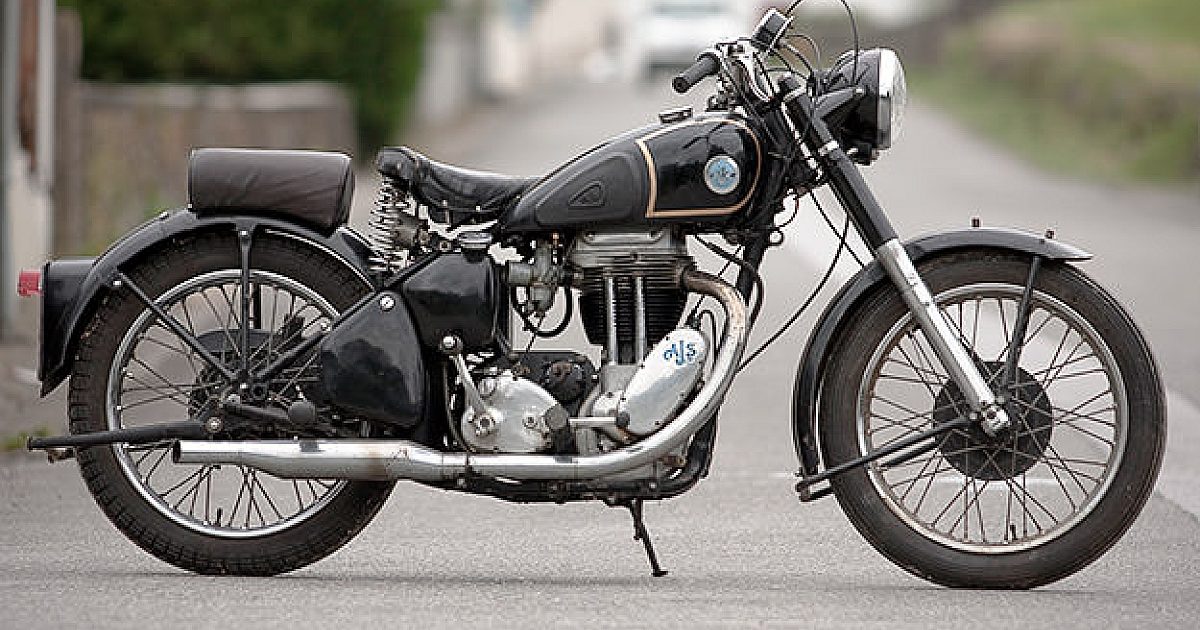 This 1949 AJS 18 roams the Basque country | Bike EXIF