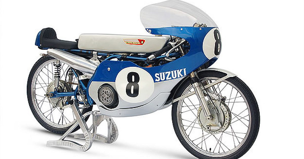 SUZUKIバイク This Suzuki racing motorcycle has 14 gears | Bike EXIF