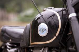 AJS 18 classic motorcycle
