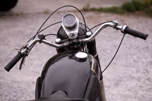 AJS 18 classic motorcycle