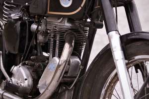 AJS 18 classic motorcycle