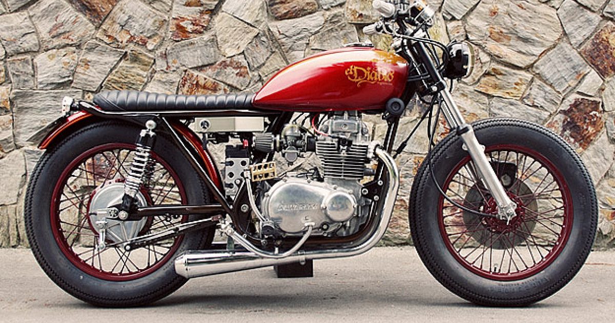 Kawasaki KZ400 custom | Bike EXIF