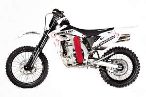 Two wheel drive motorcycle