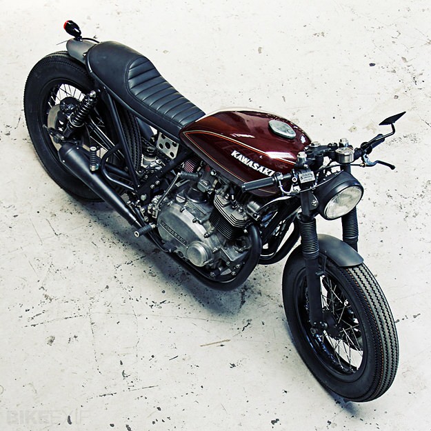 ミラミン Zed 650: 1977 Kawasaki Z650 from Germany's Jürgen Swora