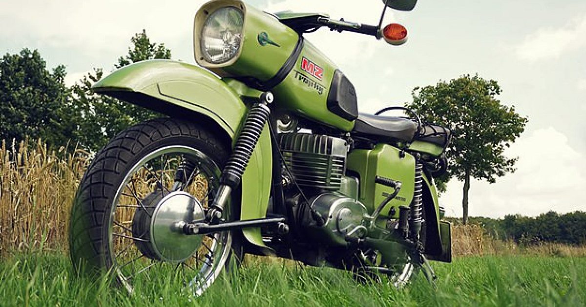 モーター付き！eSUP MZ Motorcycle Restored: 1969 MZ ES 250/2