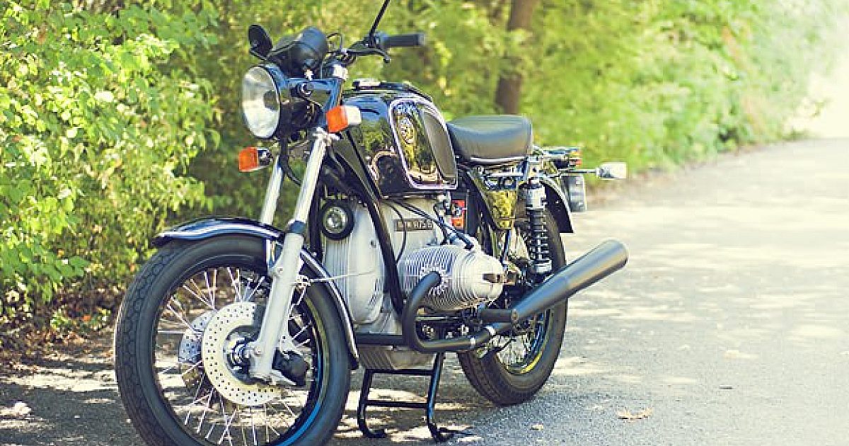 完成品 1/8 heller BMW R75/5　26センチ 完成品 1/8 heller BMW R75/5 26センチ