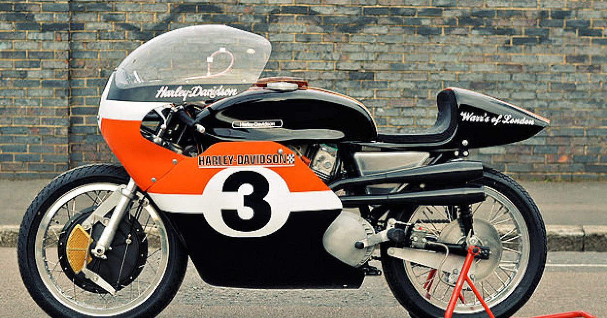 Spotted: A restored XR750TT at Warr's Harley-Davidson | Bike EXIF