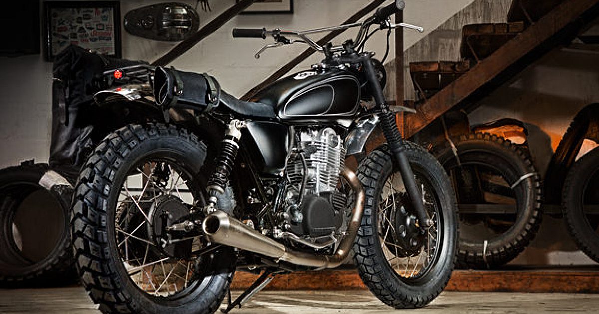 ヤマハSR400 Retro-Mod: Yamaha SR400 “VMX” by Garage94 – BikeBound