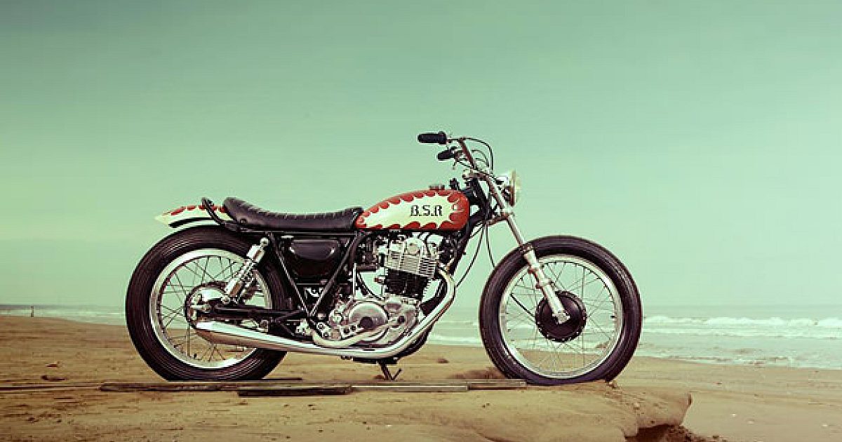 sr400ビッグフィンbike garage ビックフィン取付（ヤマハ SR400）by BikeLife‐GG - みんカラ