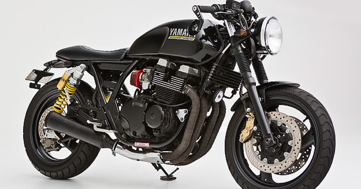 Yamaha XJR400 by Ellaspede: A budget cafe | Bike EXIF