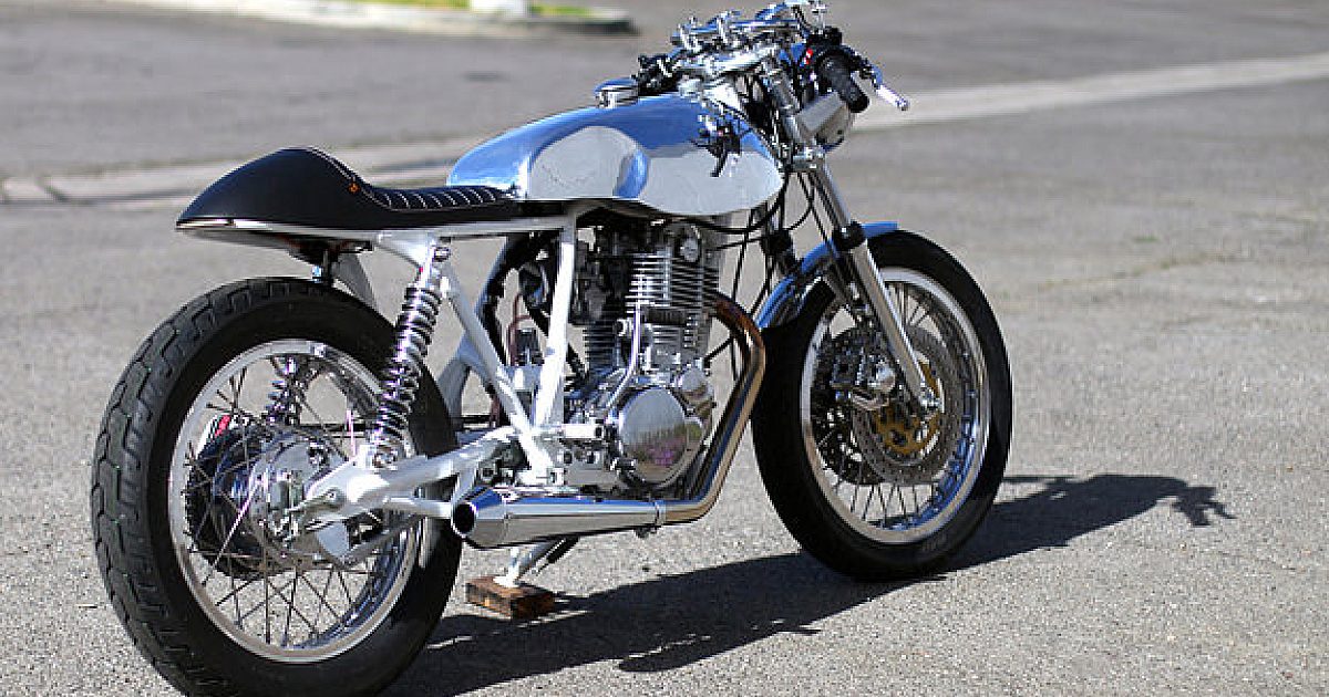 ヤマハ SR125 用 改造 用 カスタム 外装キット SR風 カフェ Little Baby: Cafe Racer Dreams' SR125 | Bike EXIF