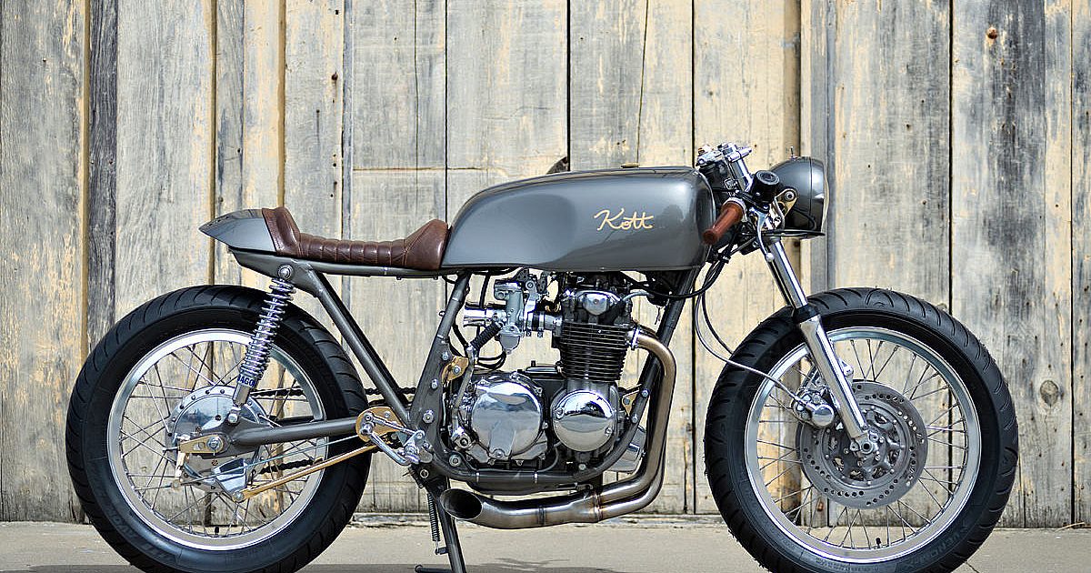Dustin Kott's CB550 cafe racer | Bike EXIF