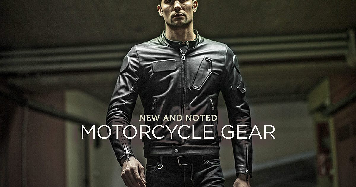 New and Noted: Motorcycle Gear | Bike EXIF