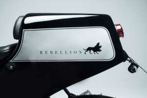 A textbook modern-day cafe racer: Honda CB750 by Rebellion Motorworks of Spain.