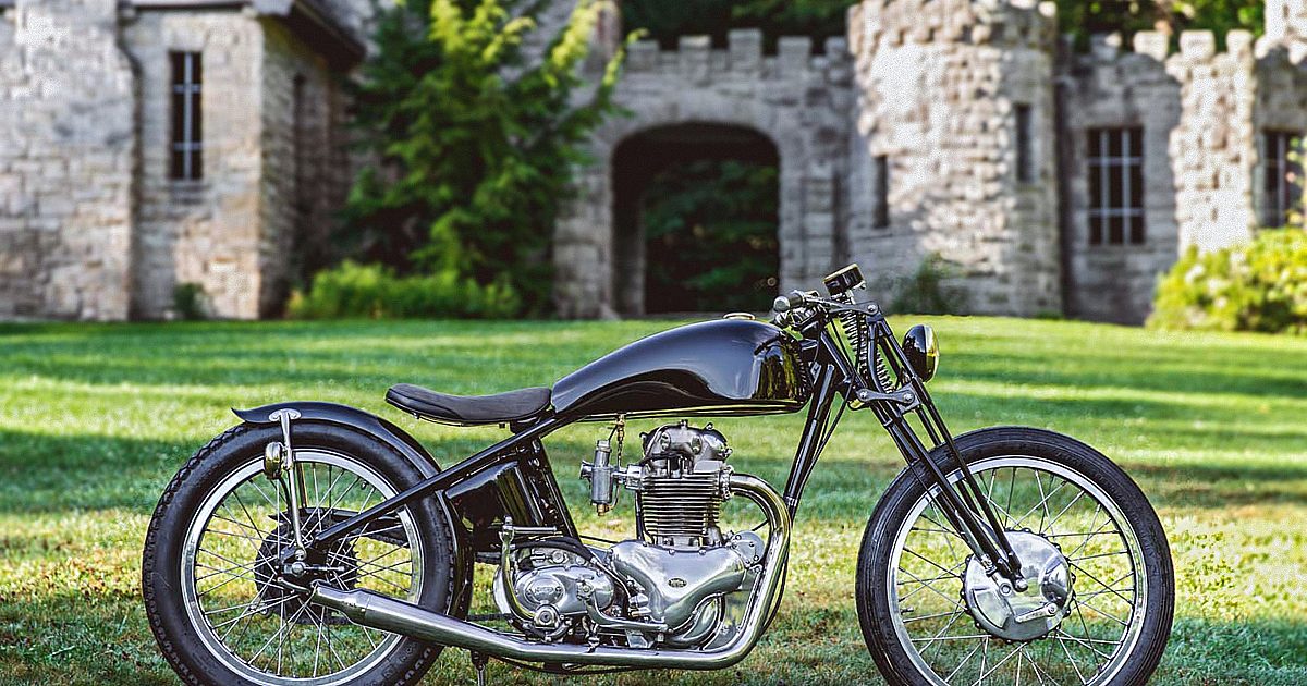 From rust to gold: The Gasbox Norton Dominator | Bike EXIF