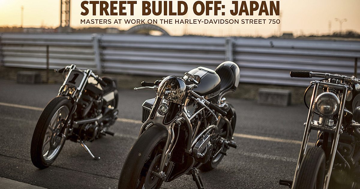Masters At Work: Harley-Davidson Street Build Off, Japan | Bike EXIF