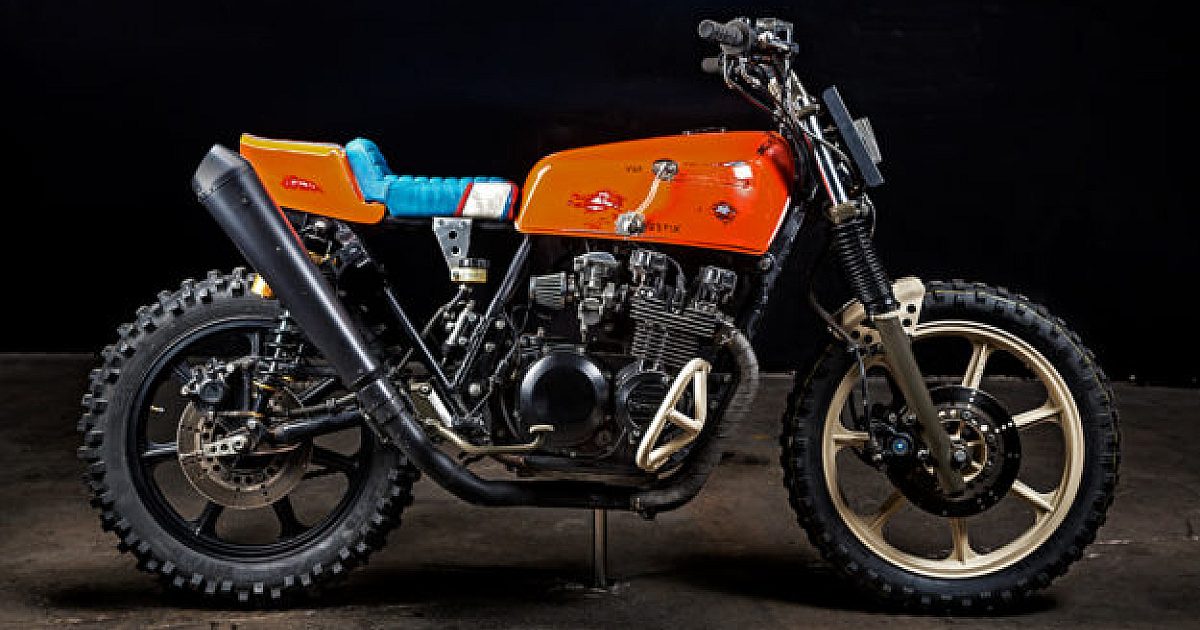 Have Snowboard, Will Travel: Titan's Kawasaki Z500 | Bike EXIF