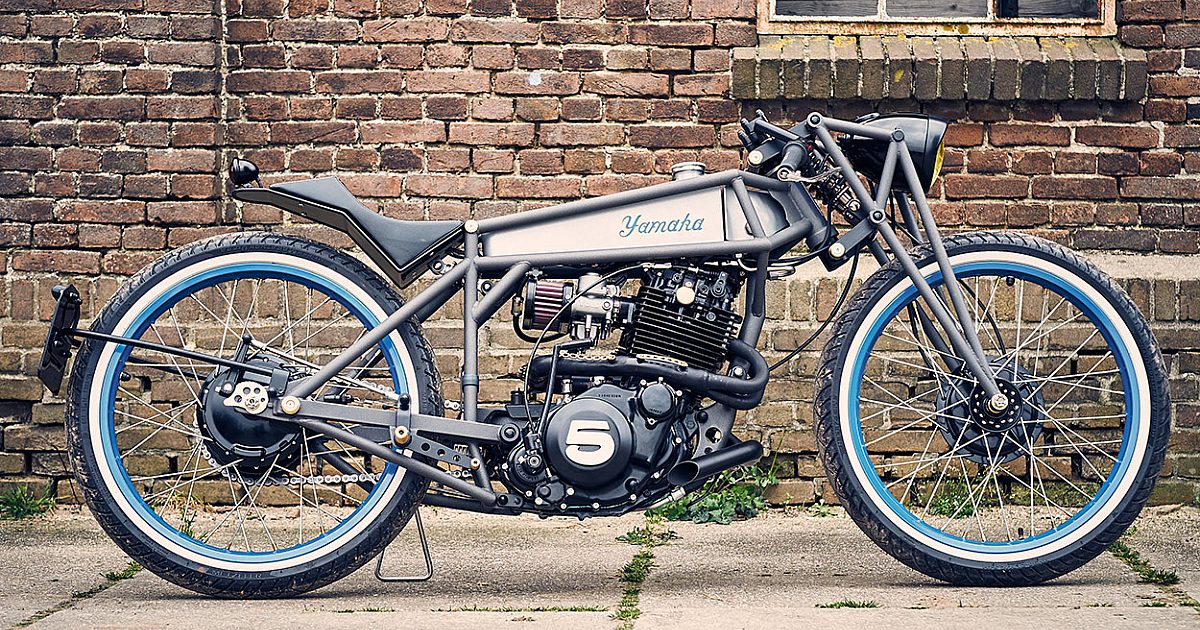 Take That: Dutchman Turns A Dirt Bike Into A Board Tracker | Bike EXIF