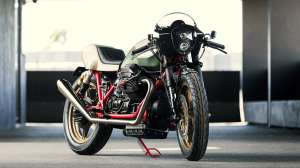 The Moto Guzzi Mille GT like you've never seen it before—customised by Redonda Motors of Portugal.