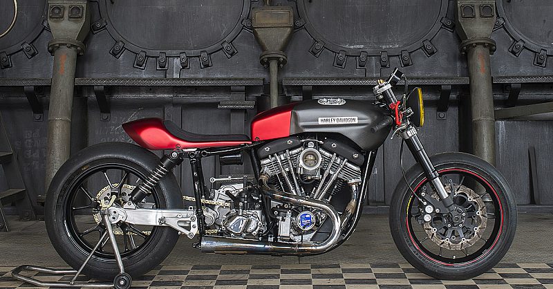 Electra Glide In Red: Tricana's 'Hot Racer' Harley FLH | Bike EXIF