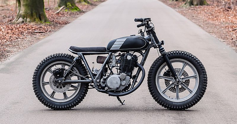 Hip To Be Square: A new angle on the Yamaha SR500 | Bike EXIF