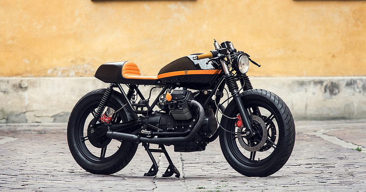 Black magic: Ventus Garage's Moto Guzzi V65 | Bike EXIF