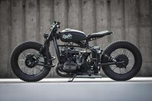 Punk Rock Boxer: A slammed custom Ural by K-Speed