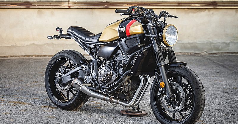 Gold Standard: An upgraded XSR700 from Macco Motors | Bike EXIF