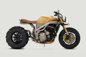 Meet Frank, a custom Triumph Speed Triple built for Rebel Yell by Classified Moto
