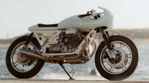 Custom Moto Guzzi V1000 G5 by Sur Les Chapeaux De Roues