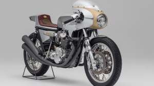 Triumph Trident cafe racer by Storik