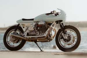 Custom Moto Guzzi V1000 G5 by Sur Les Chapeaux De Roues