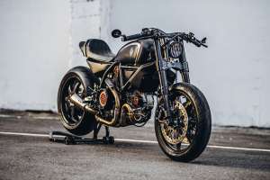 Scrambler Ducati Icon cafe racer by Rough Crafts