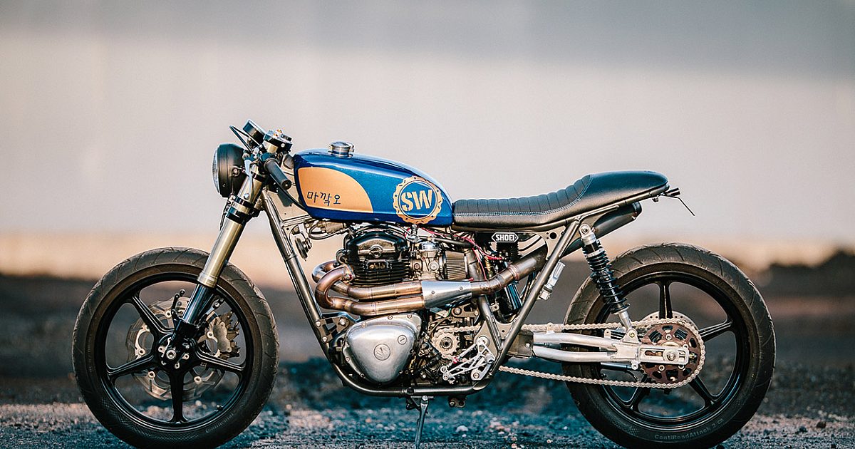 Boosted and Ballistic: A 350-pound nitrous-fuelled W650 | Bike EXIF