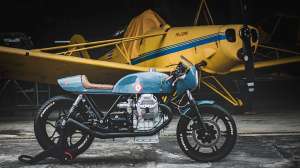 Ready For Take-Off: An aviation-styled Moto Guzzi Le Mans cafe racer from Costa Rica