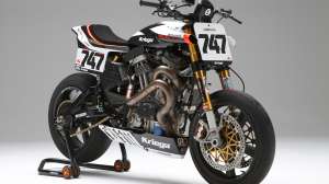 The BOTT XR1R Pikes Peak motorcycle—winner of the Exhibition Powersport class