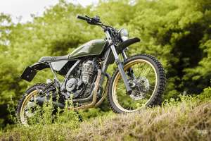Dirt on the Cheap: A Low Budget, High Fun Honda Dominator 650 from North East Custom