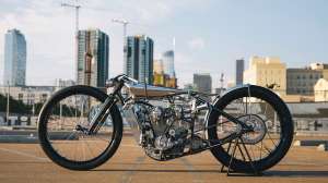 Supercharged KTM custom motorcycle by Hazan Motorworks