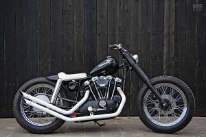 Custom Harley Ironhead Sportster by Pancake Customs