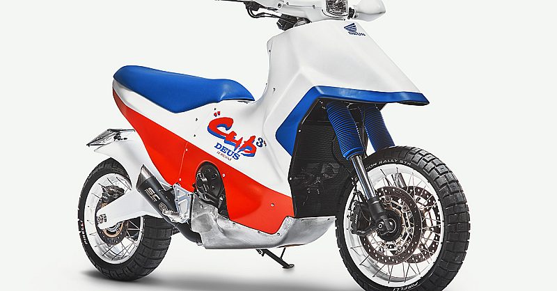 EZ Rider: Turning the Honda X-ADV into a Cub EZ 90 homage | Bike EXIF