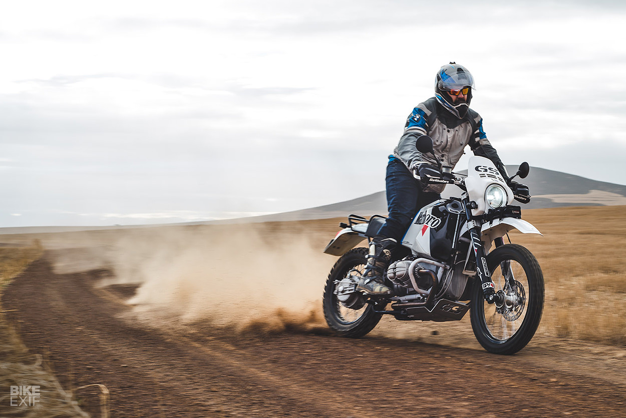 BMW R80 GS with PARIS DAKAR RIDER DAKAR DREAMS: BMW R80G/S