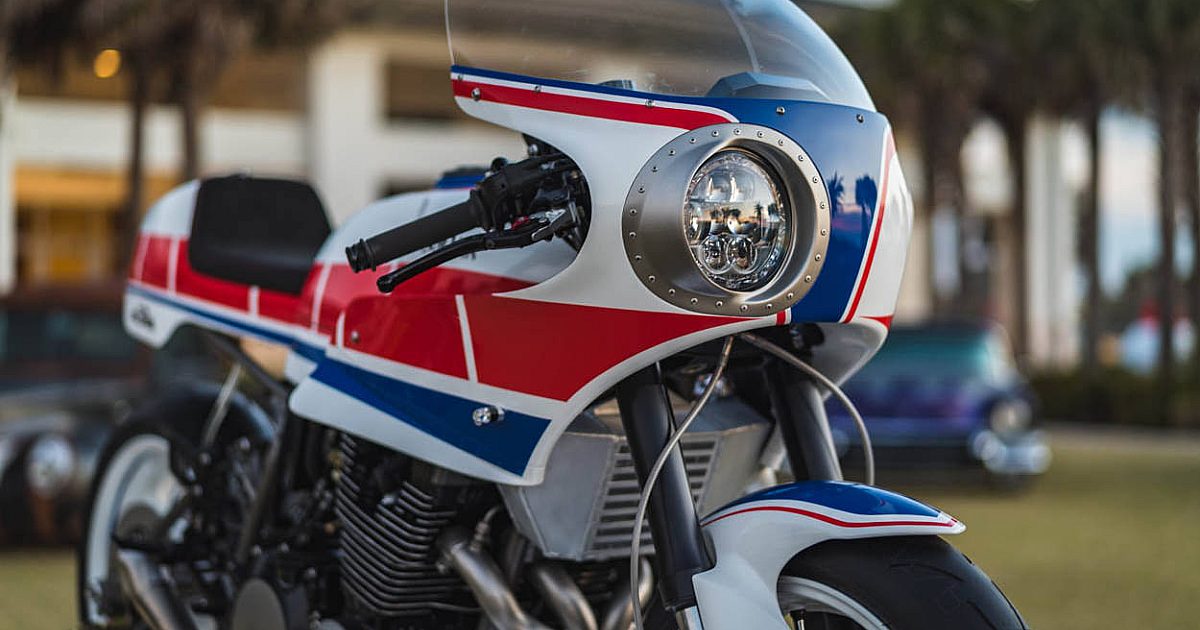 Turbo Maximus: Derek Kimes' boosted Yamaha XJ750 Maxim | Bike EXIF
