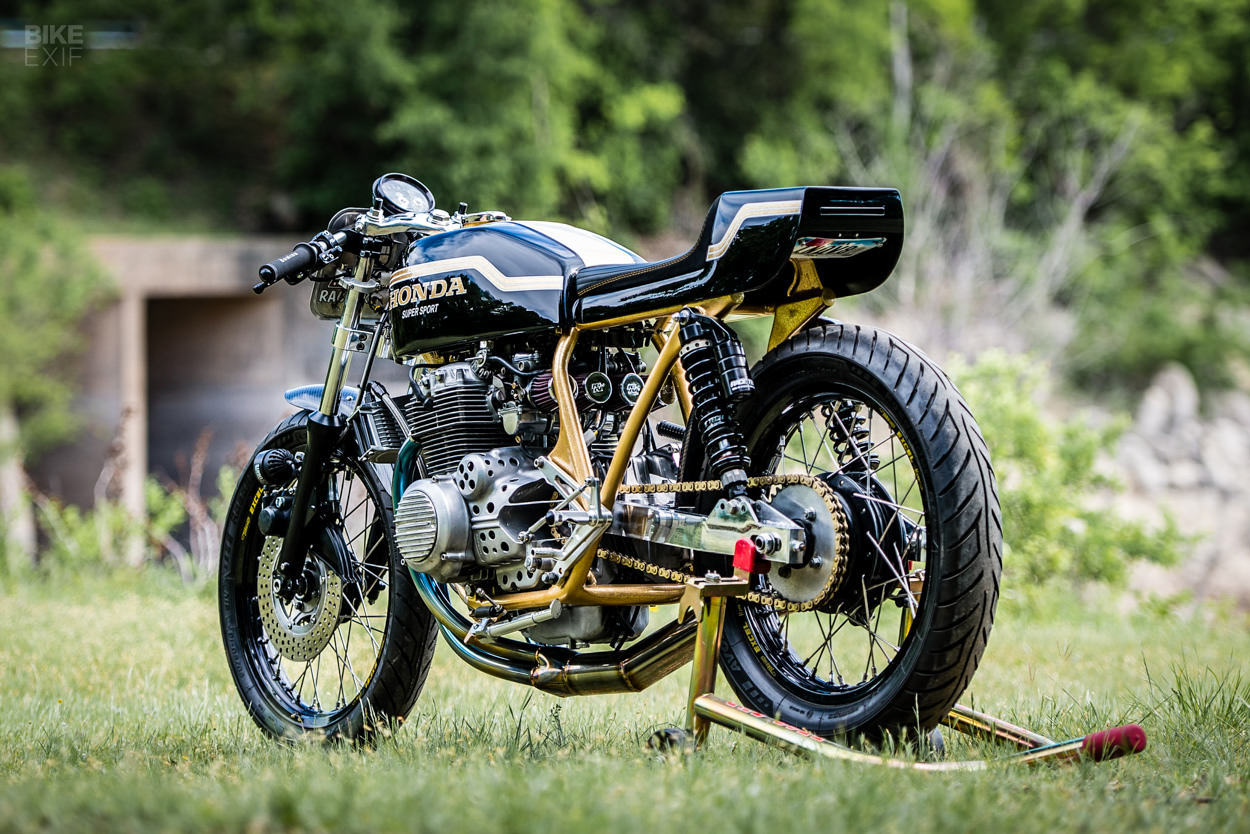 Z1 Beater! A Honda CB400F Tuned for the Track | Bike EXIF