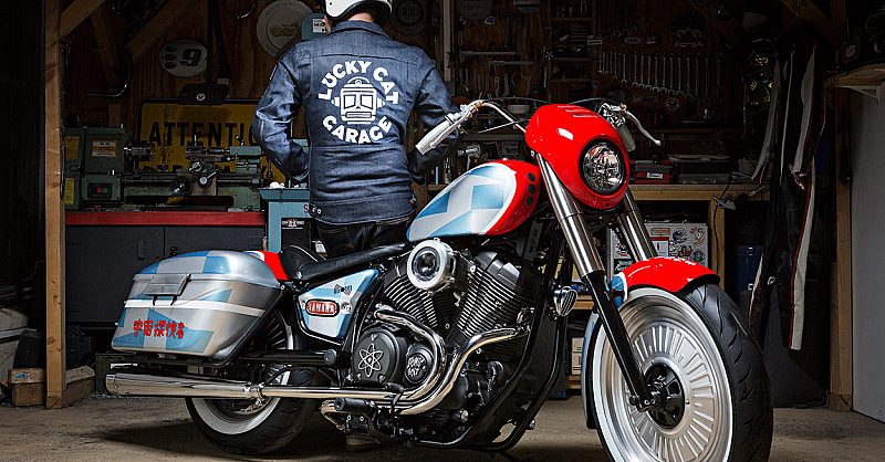 Space Explorer: Lucky Cat Garage's sci-fi Yamaha XV950R | Bike EXIF