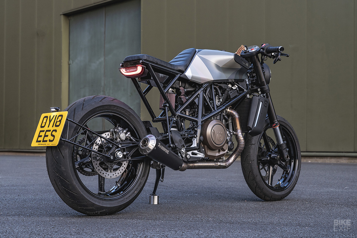13 Shades Of Grey: The first custom Husqvarna Vitpilen