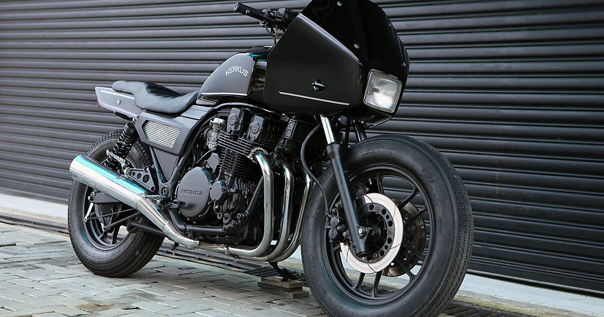 An ex-police Honda CBX750 returns to the streets | Bike EXIF