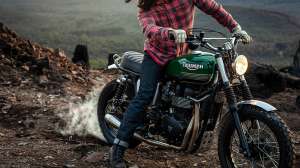 Mean and Green: A 2014 Triumph Scrambler custom tuned for performance