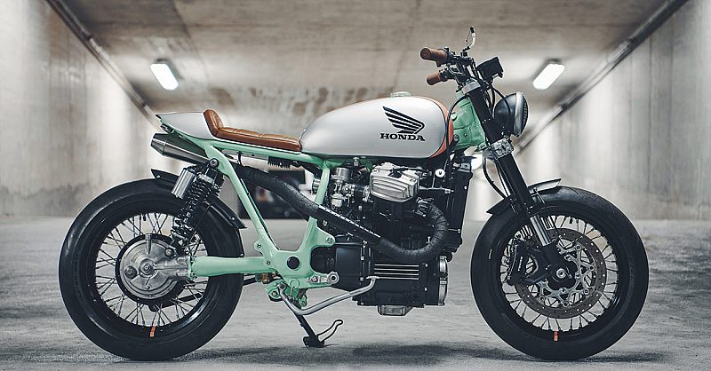 ホンダコルクハン Two Scoops: Federal Moto's gelato-inspired Honda CX650 | Bike EXIF