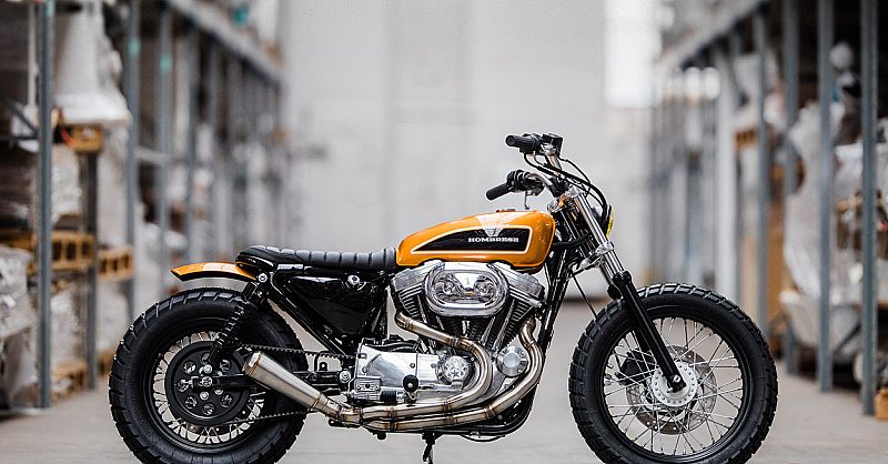 Slam Dunk: A lowered Sportster 883 from Hombrese | Bike EXIF