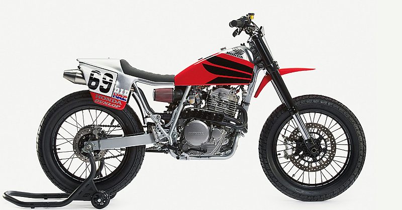 Nicky Hayden tribute: Analog's custom Honda XR650L | Bike EXIF